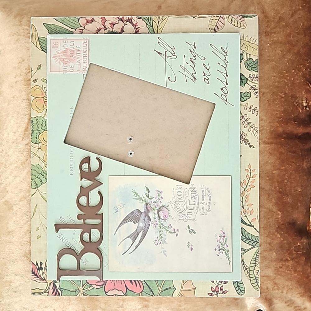 Believe Picture Frame